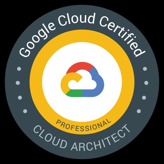 Google Cloud Certification Cloud Architect